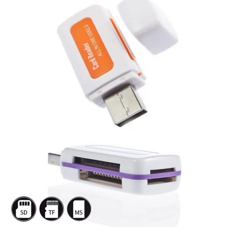Leitor de Cartão de Memória All in One para Usb 2.0