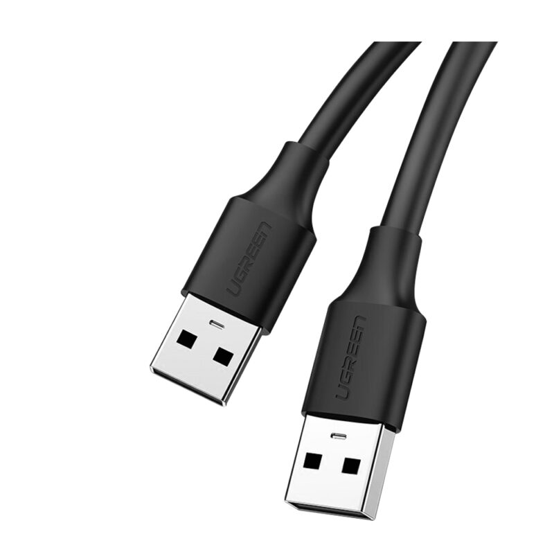 Cabo de Dados Ugreen Usb 2.0 Tipo A Macho 2 Metros Preto