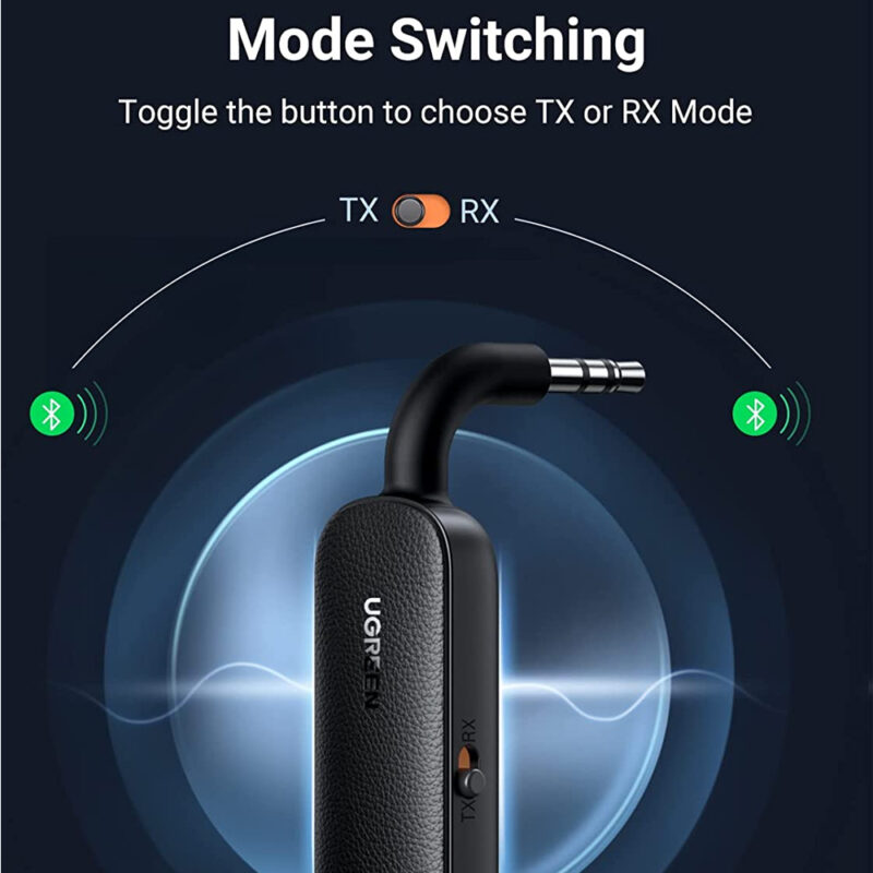 Transmissor e Receptor Bluetooth 5.0 Ugreen Conector 3.5mm