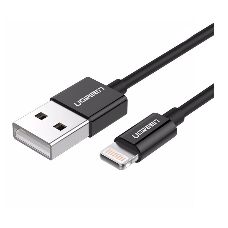 Cabo de Dados Ugreen Usb Tipo A p Lightning 2M Cert. MFi