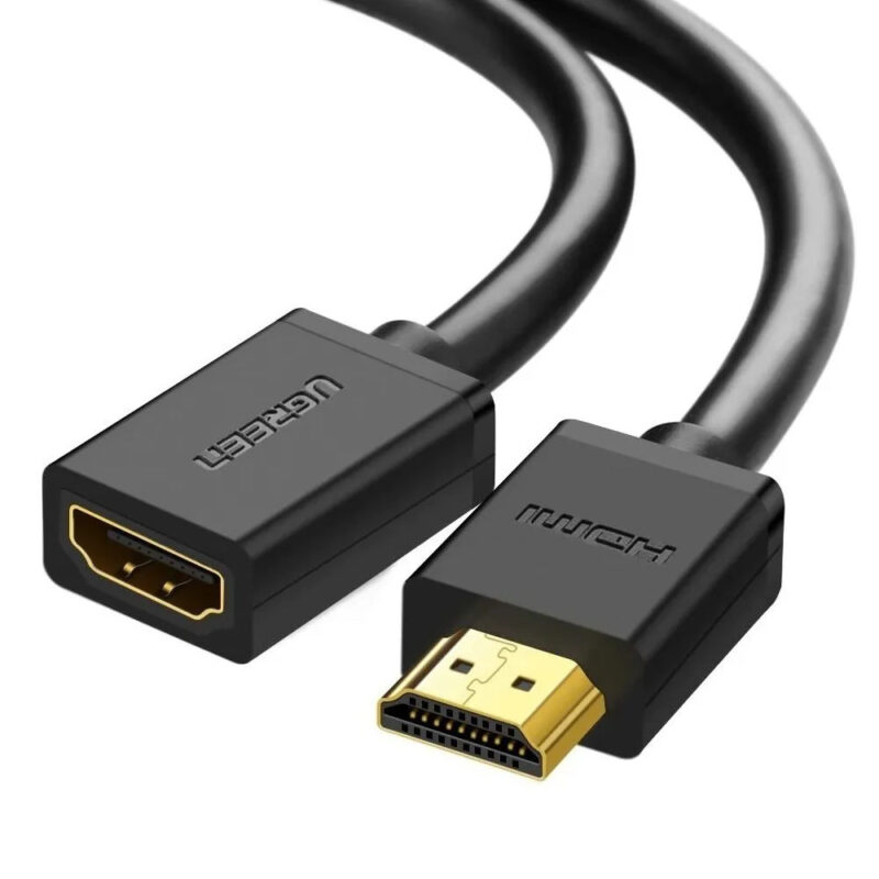 Cabo Extensor Hdmi Ugreen Macho para Fêmea 4k/60Hz 1 Metro