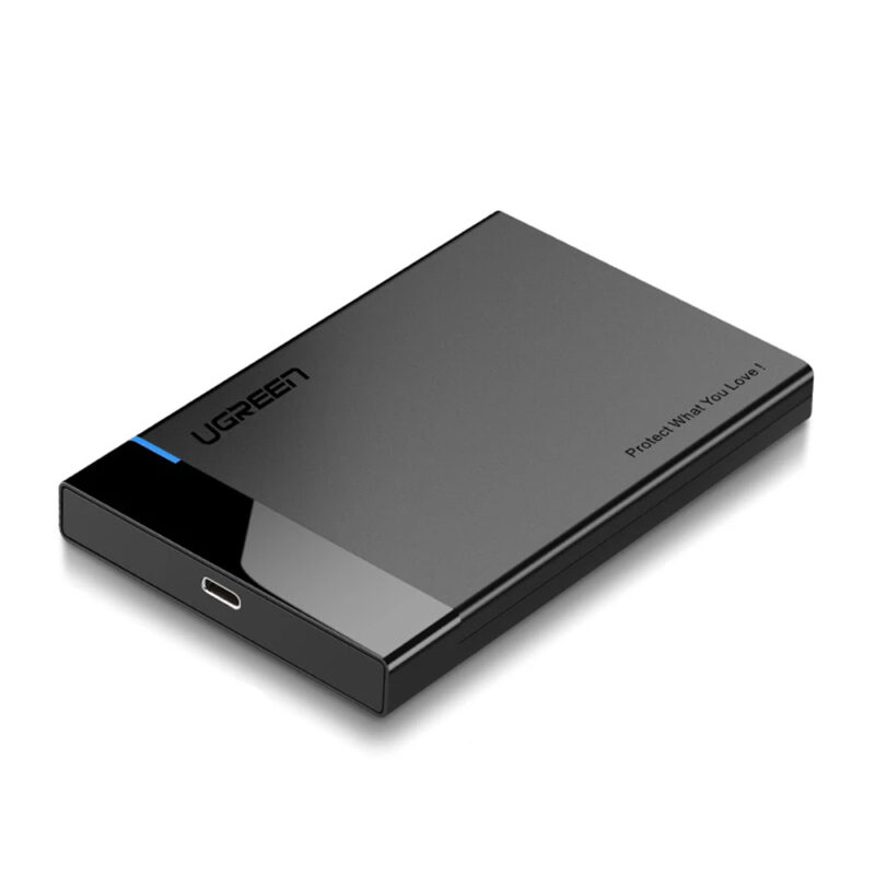 Case Externa Ugreen Us221 Usb Tipo C p Ssd e Hdd 2.5 pol.