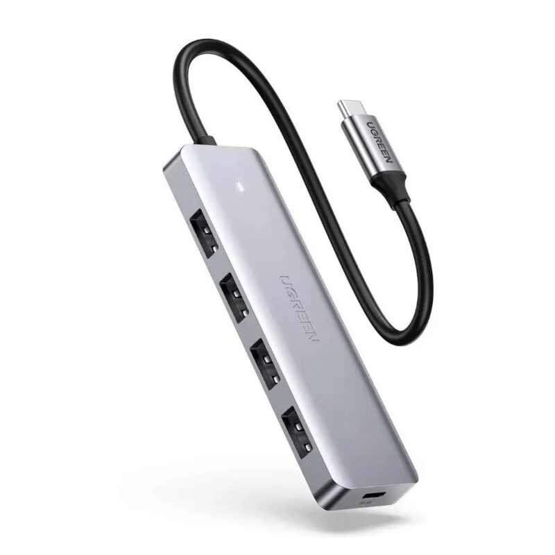 Adaptador Multiportas Ugreen CM219 Usb Tipo C p Usb 3.0