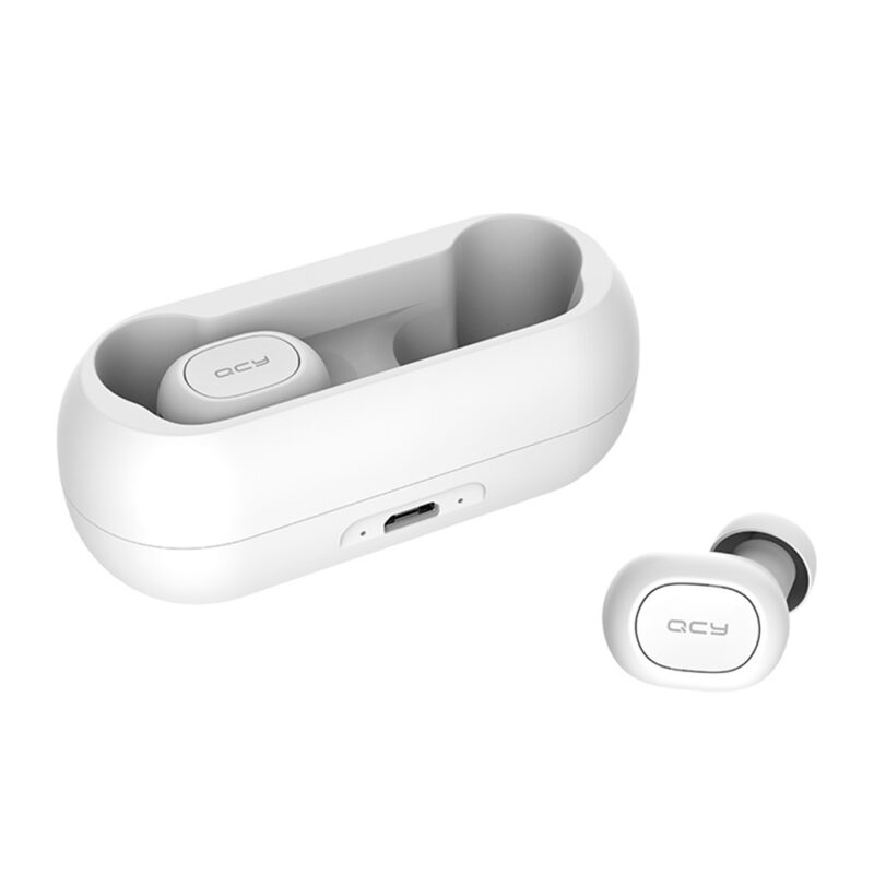 Fone De Ouvido In-ear Sem Fio Qcy T1c Branco