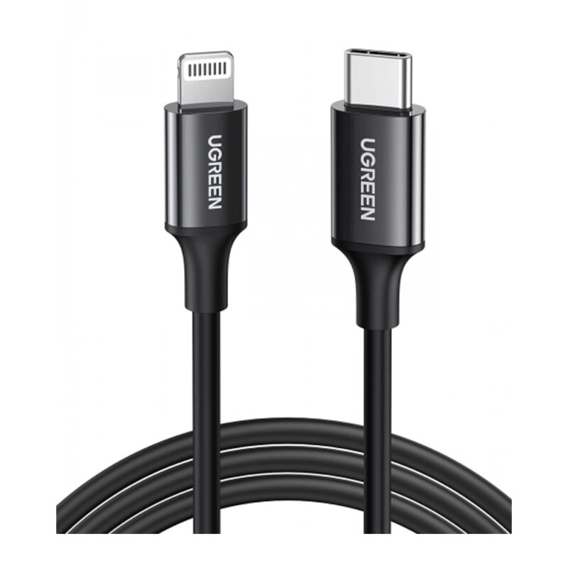 Cabo Carregamento Pd Ugreen Tipo C p Lightning 2M Cert. MFi