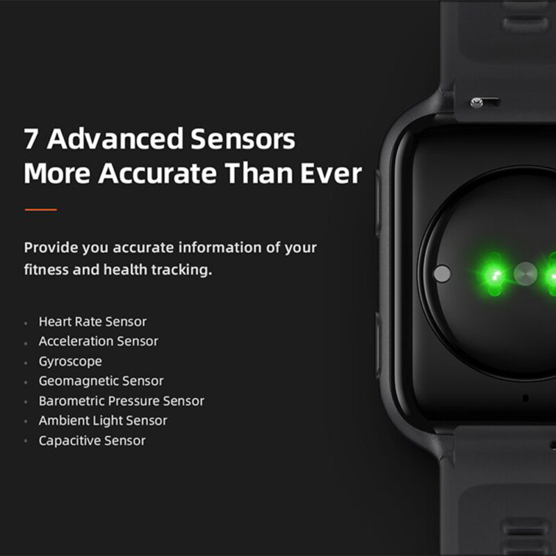Relógio Smartwatch Maimo Saphir Watch BT 5.0 Tela 1.78 pol.