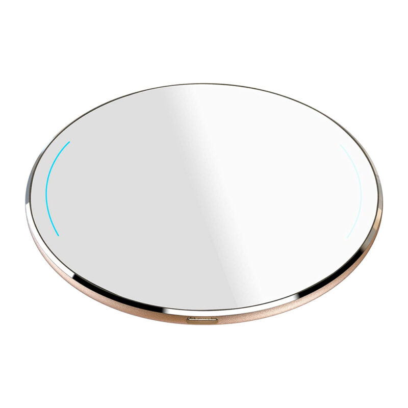 Carregador Sem Fio Tozo W1 e Cabo Usb-C/A Qc 2.0/3.0 Gold