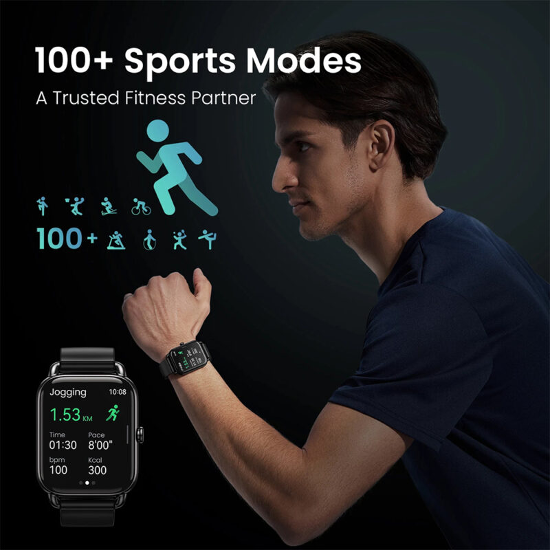 Smartwatch Haylou Rs4 Plus BT5.1 Tela 1.78 Pulseira de Trava