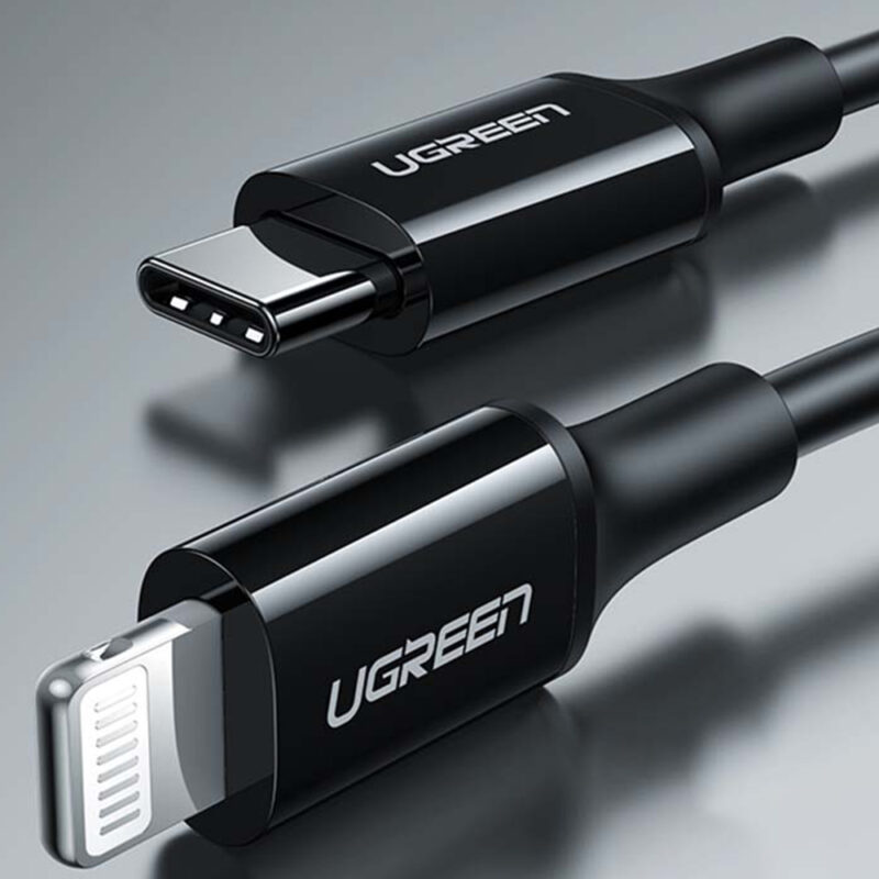 Cabo Carregamento Pd Ugreen Tipo C p Lightning 2M Cert. MFi