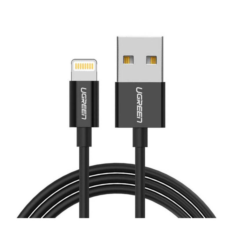 Cabo de Dados Ugreen Usb Tipo A p Lightning 2M Cert. MFi