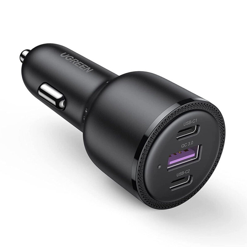 Carregador Veicular Ugreen Usb C e Usb A Suporta Qc 3.0 18W