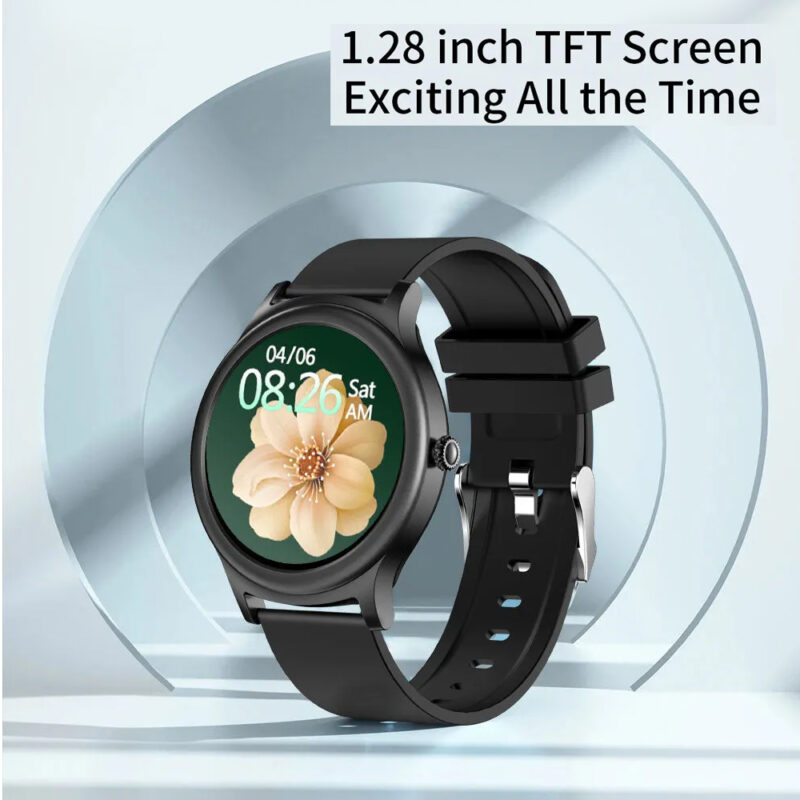 Kumi K16 Relógio Smartwatch Bluetooth 5.0 Tela 1.28 pol.