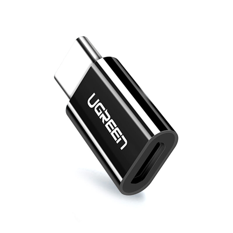 Adaptador Ugreen Us157 Micro Usb TipoC p Micro Usb Preto