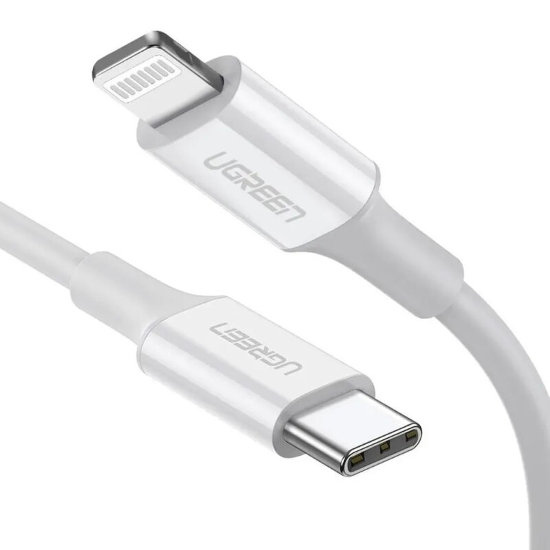 Cabo Carregamento Ugreen Tipo C p Lightning 1M Cert. MFi