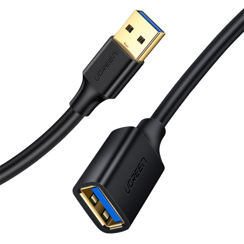 Cabo Extensão Ugreen Usb 3.0 pra Usb A Fêmea 5Gbps 0.5 Metro
