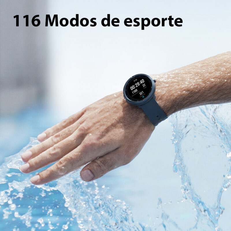 Relógio Smartwatch Maimo Watch R Gps BT5.0 Tela 1.3 pol Azul