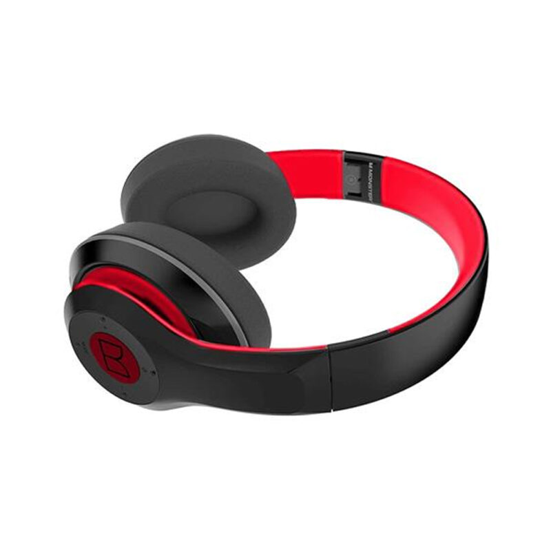 Fone Ouvido Monster N-Tune 450 Bluetooth 5.0 Preto/Vermelho