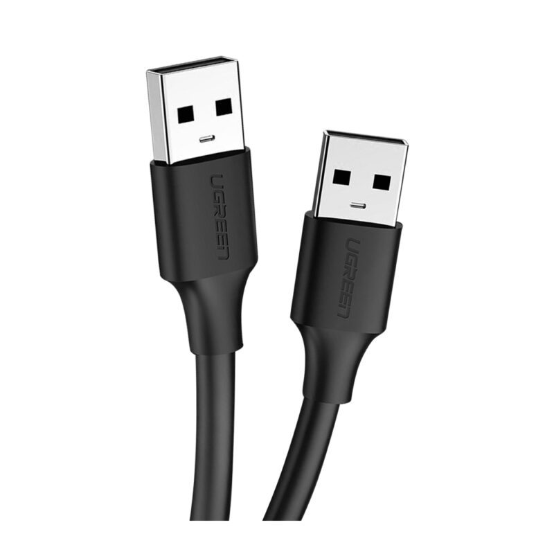 Cabo de Dados Ugreen Usb 2.0 Tipo A Macho 2 Metros Preto