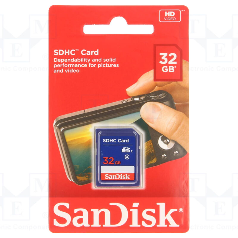 Cartão Memória Sdhc Sandisk 32gb Classe Velocidade c4 Uhs-I