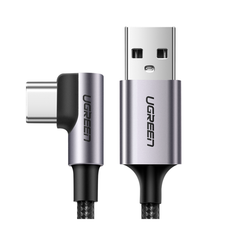 Ugreen Us284 Cabo de Dados Usb 2.0 p Usb Tipo C Angular 1m