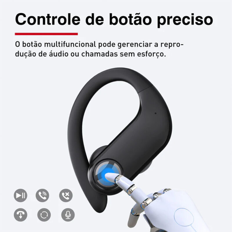 Fone de Ouvido Tranya X1 Bluetooth 5.3 Cancel. Ruído Enc