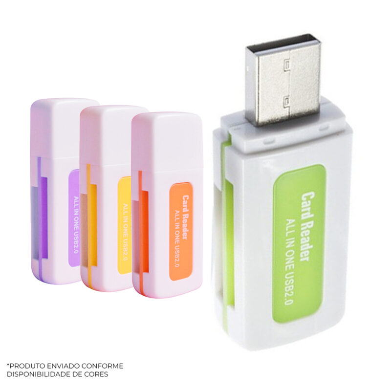 Leitor de Cartão de Memória All in One para Usb 2.0