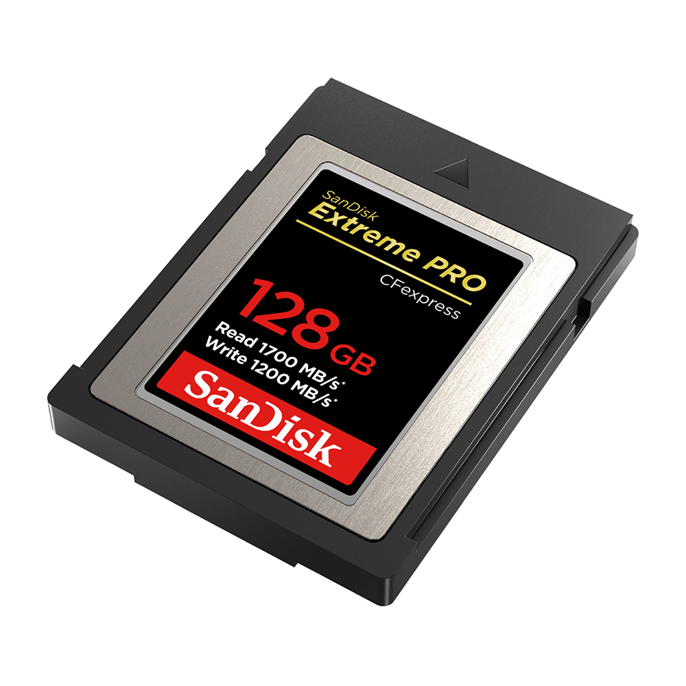 Cartão de Memória Sandisk 128gb CfExpress Tipo B 1700Mbs