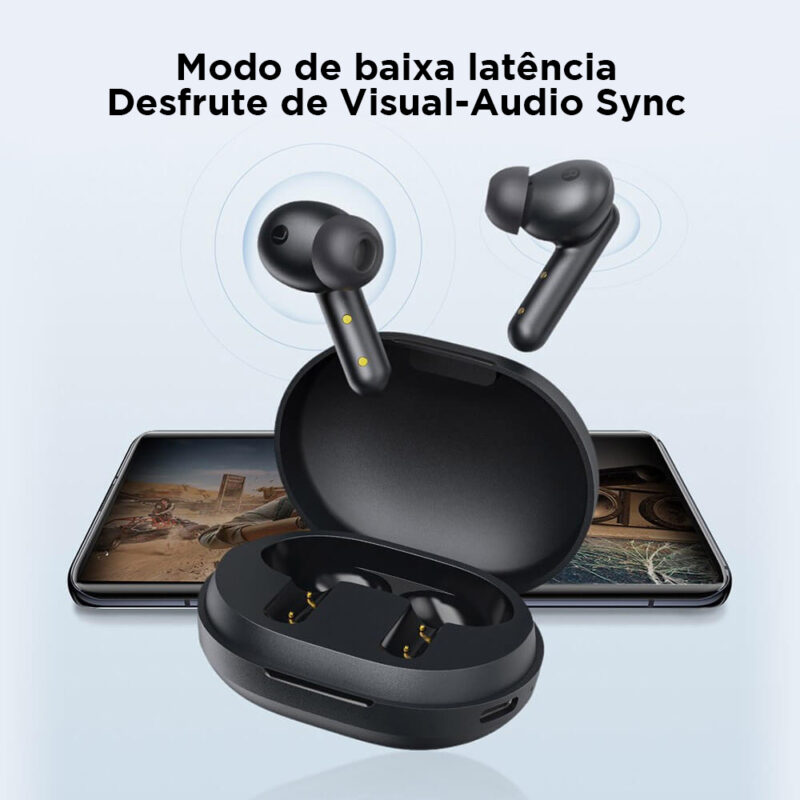 Fone de Ouvido Haylou Gt7 Neo Bluetooth 5.2 Codecs Aac e Sbc