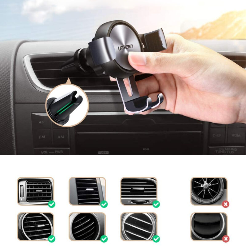 Ugreen Suporte de Telefone por Gravidade Cinza Espacial (50564)