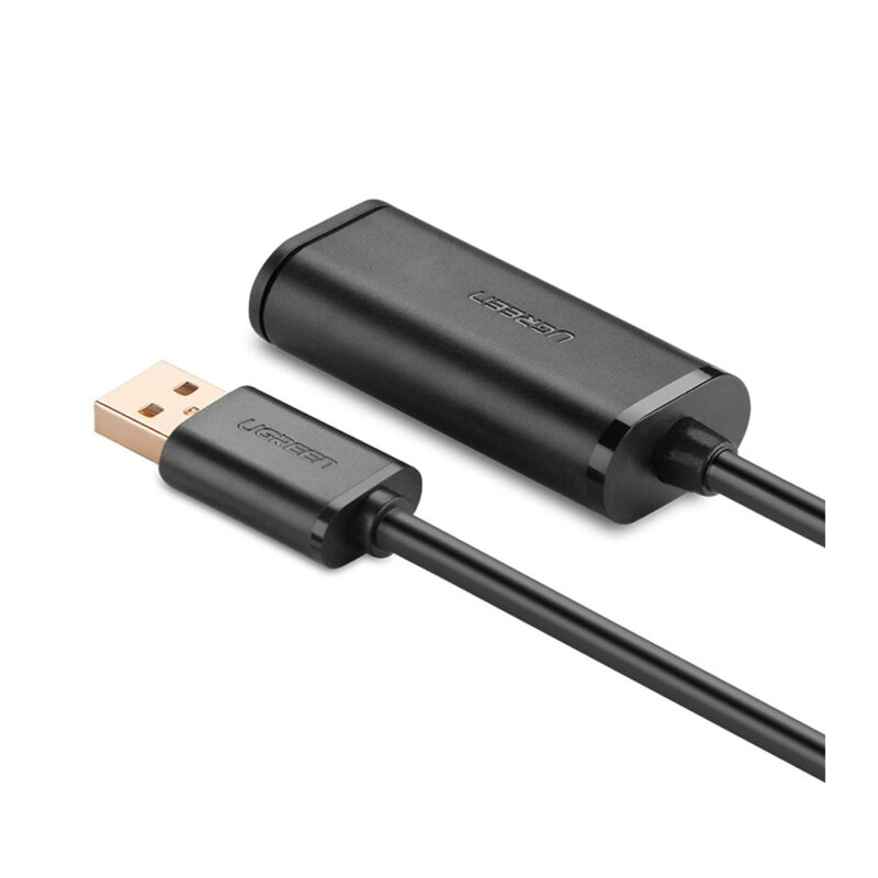 Cabo Extensor Ativo Ugreen Usb 2.0 Macho Fêmea 20Metros