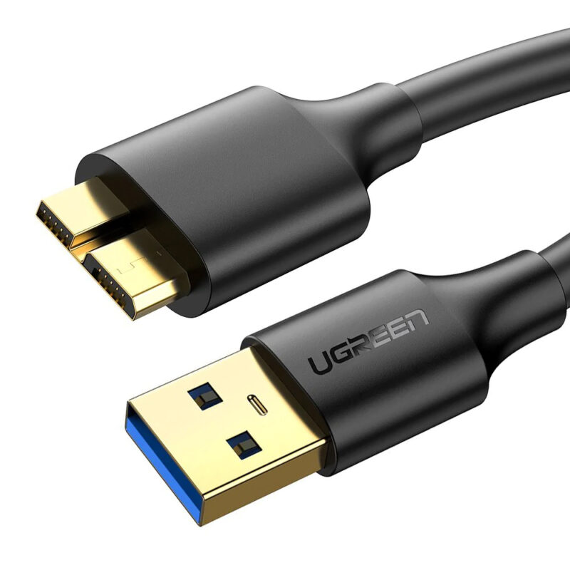 Cabo Usb 3.0 Macho Ugreen para Micro Usb-B Macho 0.5 Metro