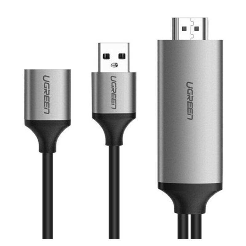 Cabo Adaptador AV Ugreen Usb para Hdmi Macho Vídeo 1080p