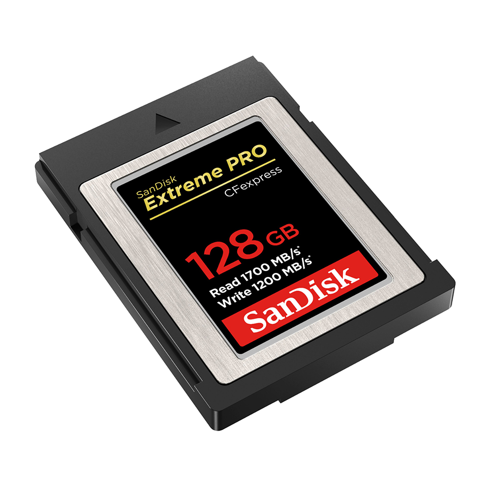 Cartão de Memória Sandisk 128gb CfExpress Tipo B 1700Mbs