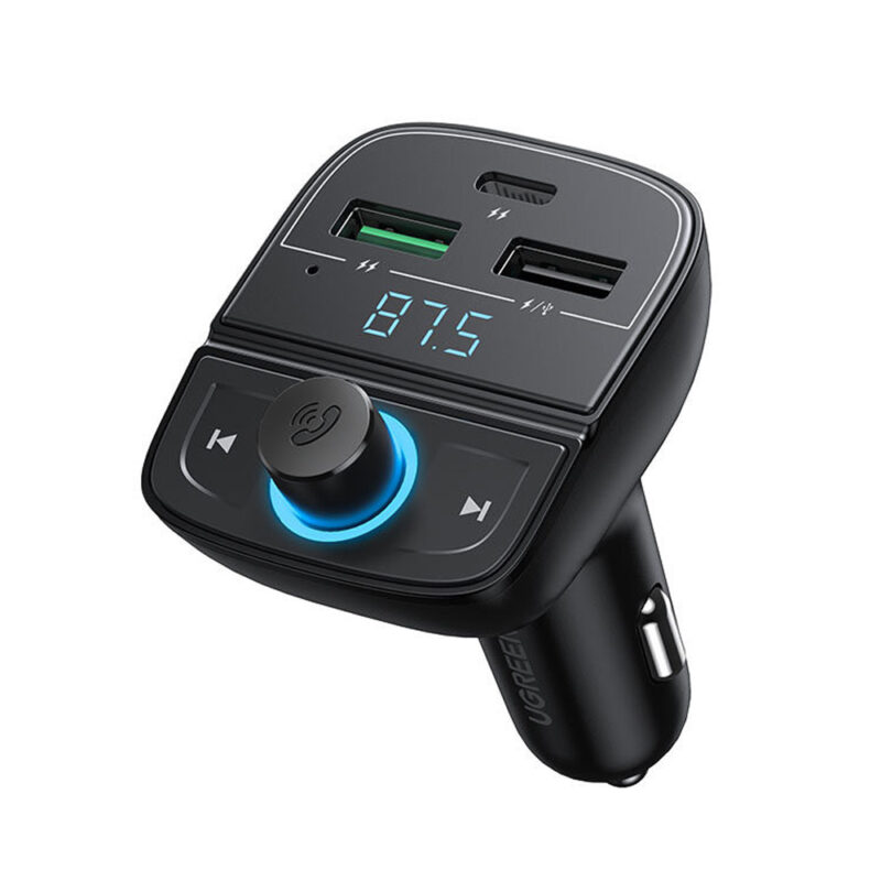 Transmissor Bluetooth 5.0 Ugreen p Usb A/Tipo C e Micro Sd