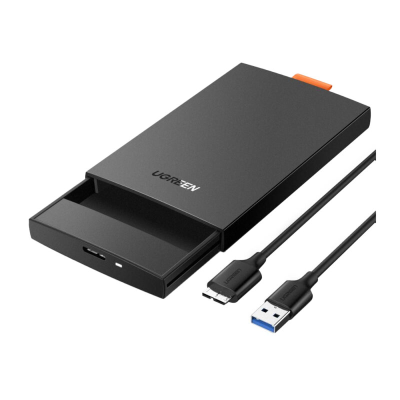 Case Portátil Externa Ugreen Cm237 para Hdd Ssd 2.5 Pol