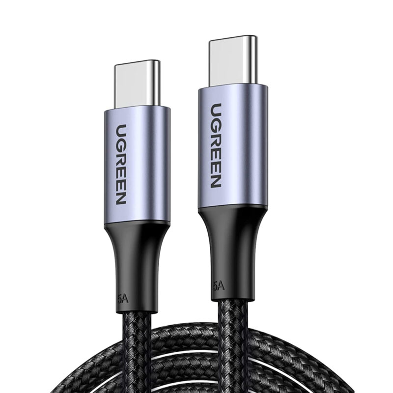 Cabo Usb C Ugreen Sincronização Dados 480Mbs 20V/ 5A 1 Metro