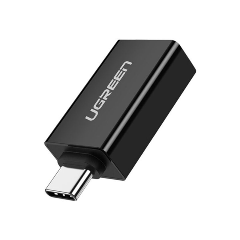 Adaptador Ugreen Usb-C Macho para Usb-A Fêmea Preto
