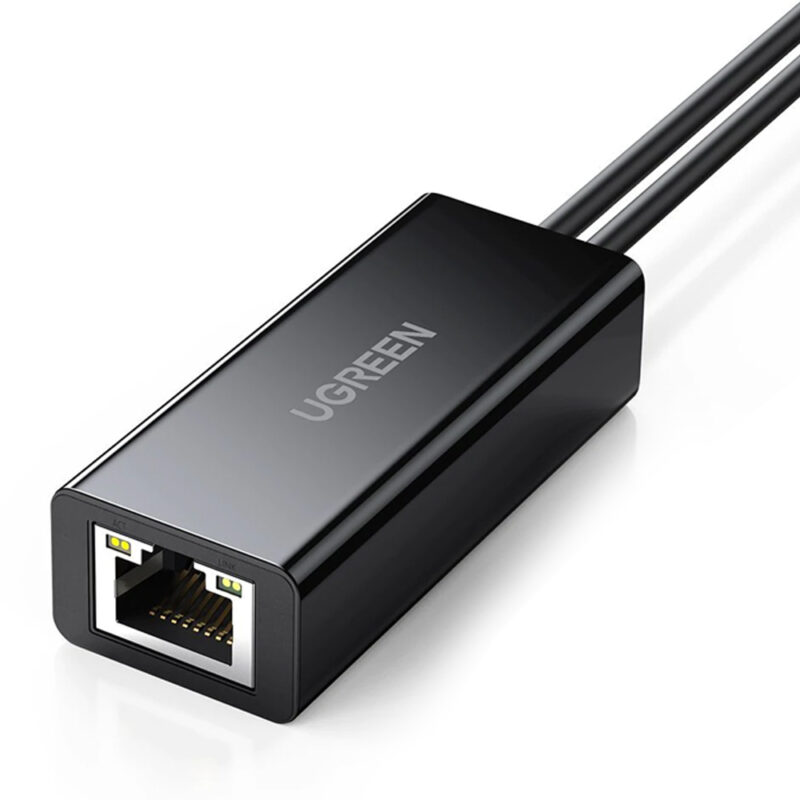 Adaptador Ugreen Rj45 Ethernet para Micro Usb TV Stick