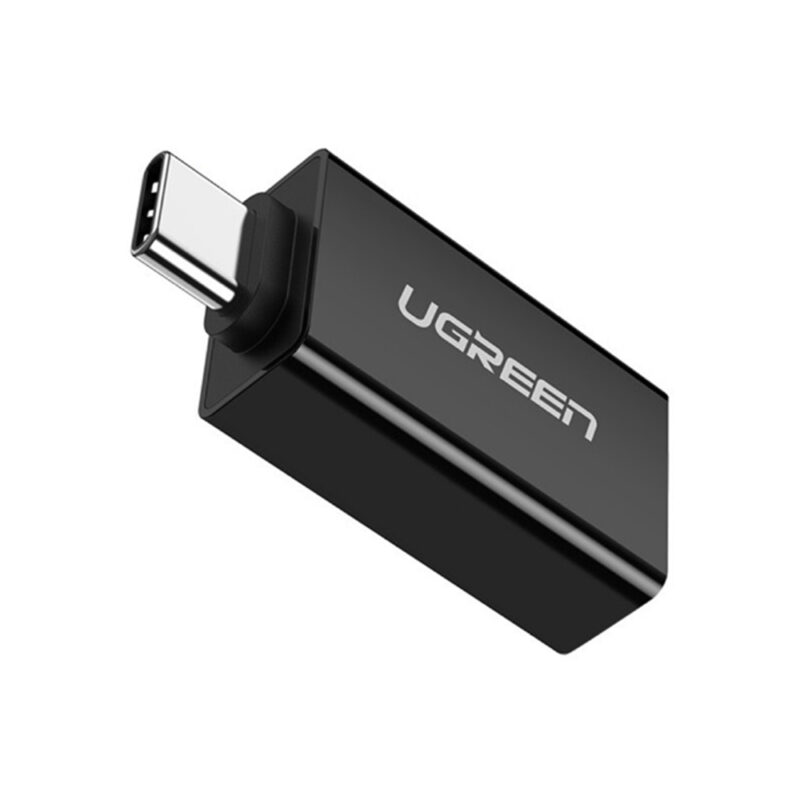 Adaptador Ugreen Usb-C Macho para Usb-A Fêmea Preto