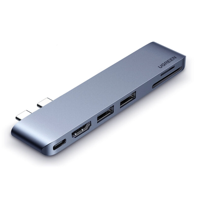 Hub Adaptador Usb C Ugreen 6 em 2 MacBook Pro e Air 4k/30Hz
