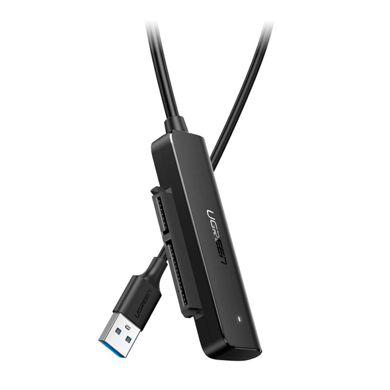 Cabo Adaptador Ugreen CM321 Usb 3.0 p Sata 2.5 pol. 50cm
