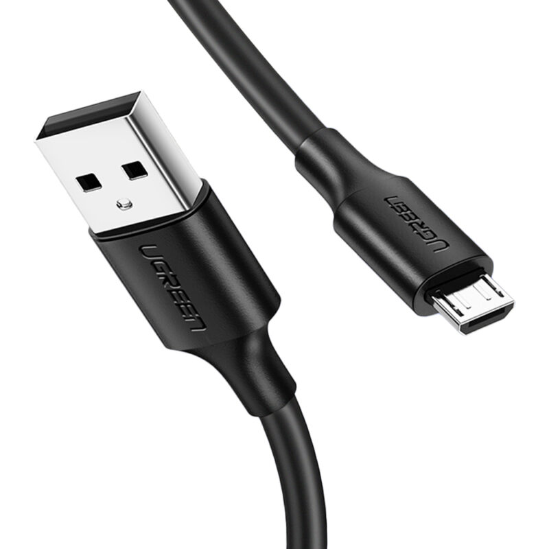 Cabo Usb 2.0 para Micro Usb Ugreen Macho 1.5 Metros Preto