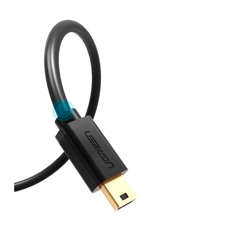 Cabo de Dados Ugreen Us132 Usb 2.0 p Mini Usb 5 Pinos 1.5m
