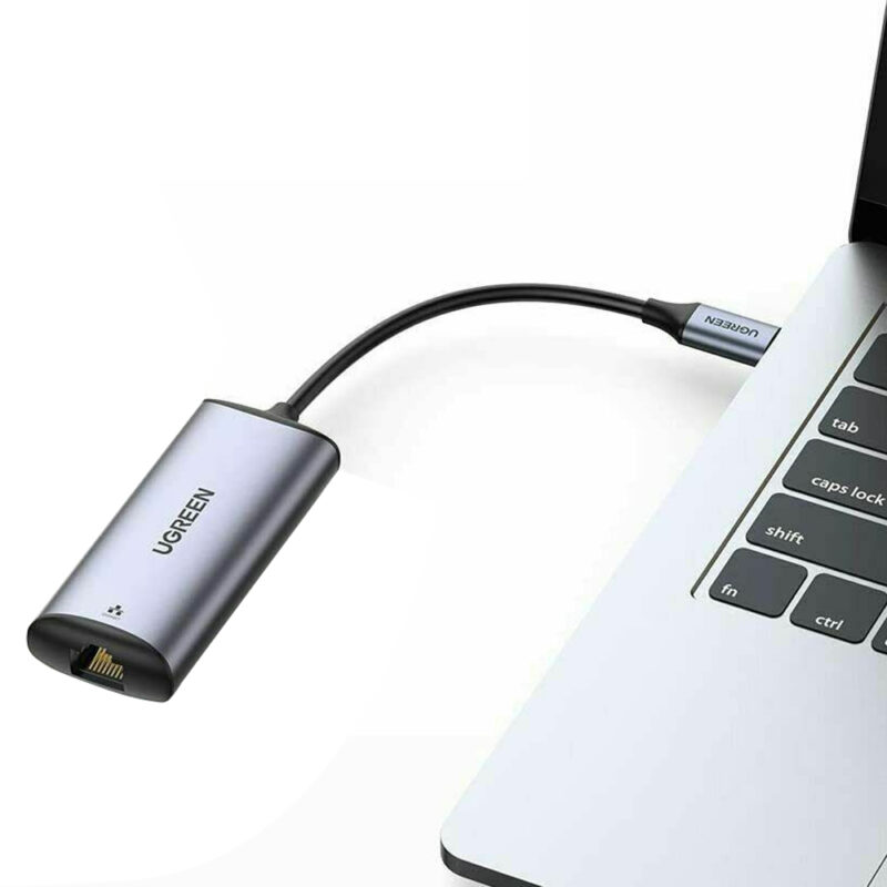 Adaptador Ugreen USB-C Macho para Rj45 Ethernet 2500Mbs
