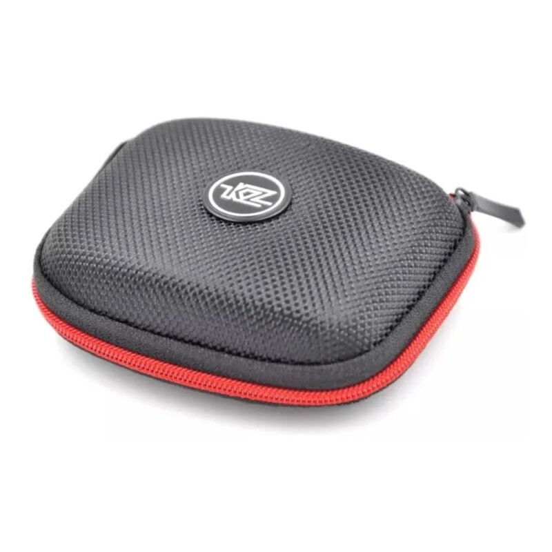 Case Bag Estojo Kz Portátil para Fone Ouvido Preto