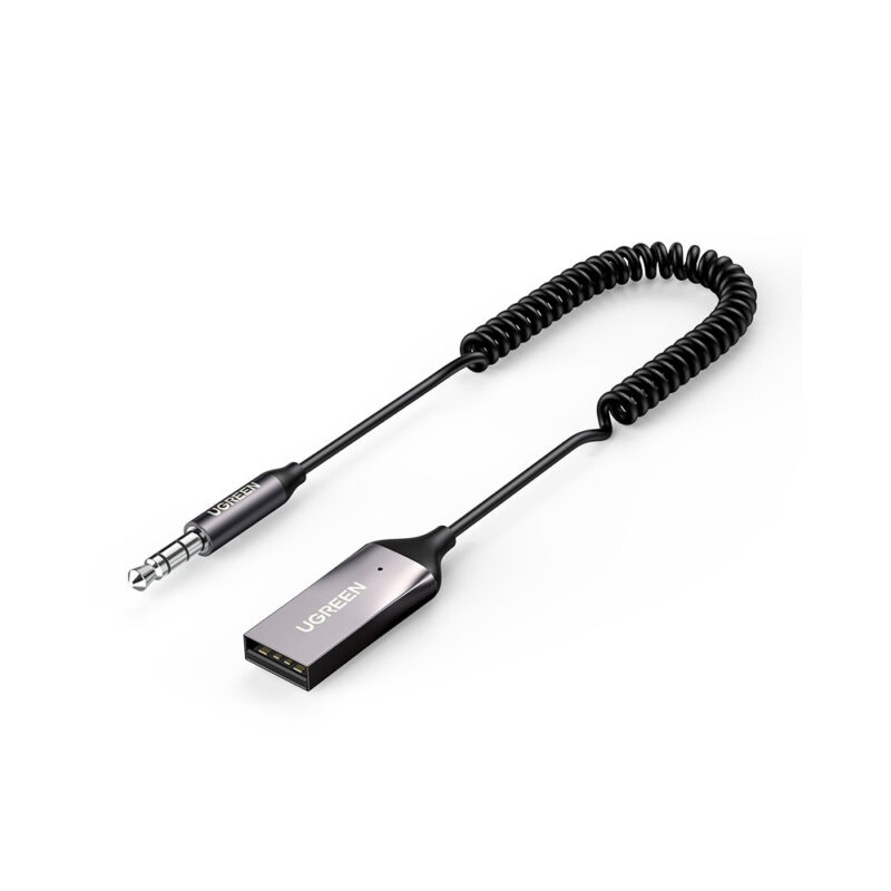 Receptor Áudio Bluetooth 5.0 Ugreen Conector 3.5mm p Carro