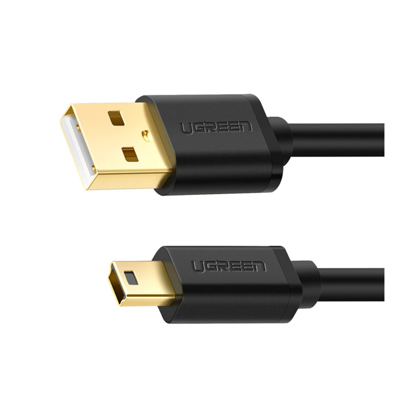 Cabo de Dados Ugreen Us132 Usb 2.0 p Mini Usb 5 Pinos 1.5m