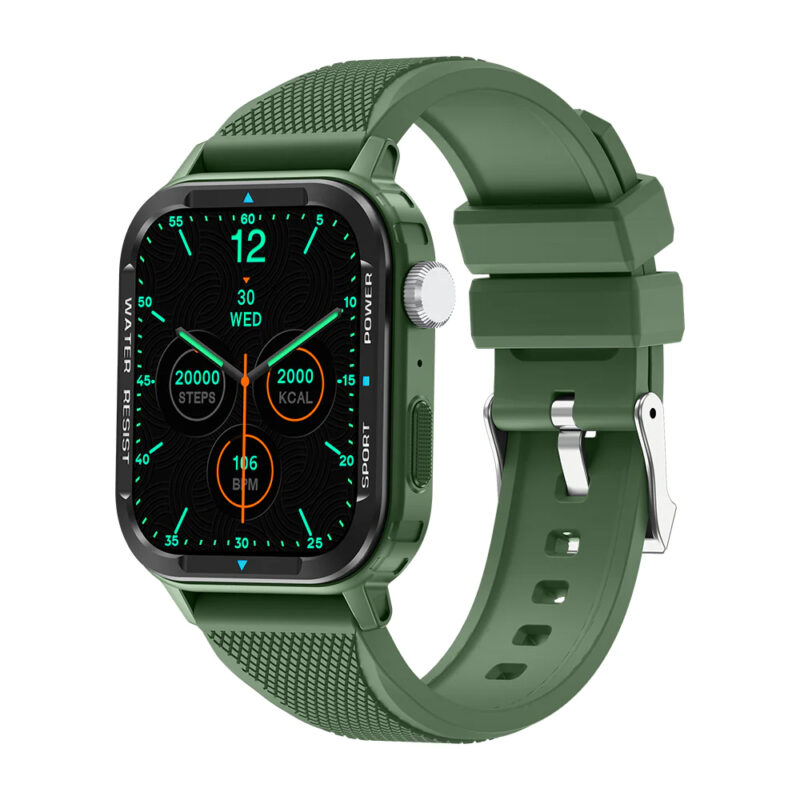 Relógio Smartwatch Colmi M41 Bt 5.2 Android Ios Tela 1.9 pol. Verde