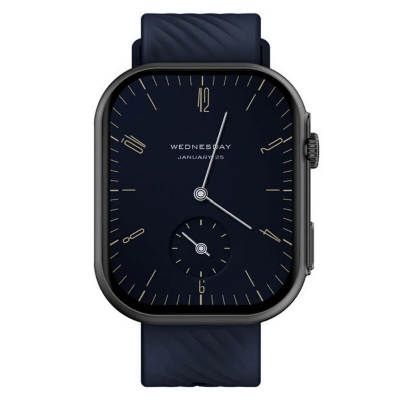 Zwear Zl80 Smartwatch Bluetooth 5.2 Android Ios Tela 2 pol. Azul