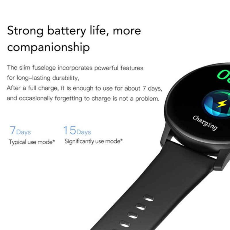 Zwear Zl02 Pro Smartwatch Bluetooth 5.2 Android Ios Tela 1.3" Preto